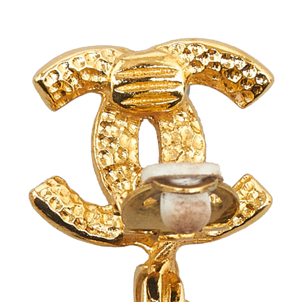 Pre-Loved Chanel CC Drop Earrings - Picture 5 of 7